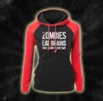 Zombies Eat Brains Hoodies - Image 3