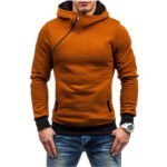 Men's Slim Hoodie with Zipper: Comfortable Autumn Fashion