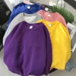 Loose Fit Solid Color Hoodie for Women: Casual Streetwear