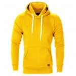Men's Long Sleeve Hoodies for Casual Spring/Autumn Wear - Image 2