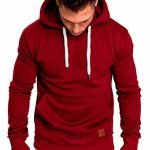 Men's Long Sleeve Hoodies for Casual Spring/Autumn Wear