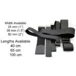 Adjustable Straps with Metal Buckle for Luggage - 25-50mm Width