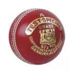 Handmade Cricket Ball: High Quality Tanned Leather with Cork Center (5.5 oz), 4-Piece, 5-Ply, Wax-Polished