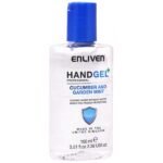 Enliven Cucumber & Mint Hand Sanitizer Gel - 100ml, UK-made