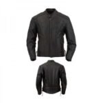 Leather Motorbike Men's Jacket