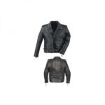 Leather Motorbike Men's Jacket