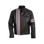 Leather Motorbike Men's Jacket