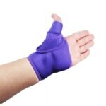 Neoprene Thumb Support Brace for Hand Strain and Sprains, CMC Spica Wrist Splint - Image 2