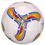 WHITE/YELLOW SOCCER BALL - ALL SIZES