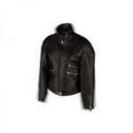 Ladies Leather Blazer: Designer Motorbike Jacket with Adjustable Fashion Protection