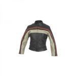 Women's Leather Blazer Motorbike Jacket: Fashionable & Protective