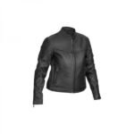 Designer Leather Blazer: Stylish Motorbike Protection for Women