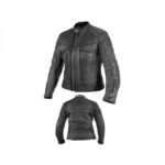Women's Protective Leather Motorbike Blazer Adjustable