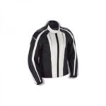 Women's Leather Blazer Motorbike Jacket - Designer Style with Adjustable Fit & Protection