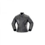 Women's Leather Motorbike Blazer: Designer Fashion with Adjustable Protection