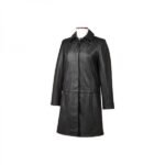 Women's Leather Protective Blazer Coat Jacket Adjustable