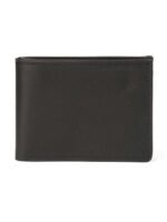 Heritage Black Leather Bifold Wallet – Timeless Slim Card & Cash Holder (Handmade)