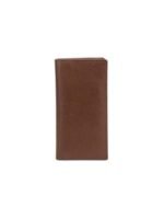 Heritage Voyager Leather Long Wallet – Elegant Slim Cash & Card Organizer (Handmade)