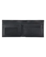 Obsidian Prime Leather Bifold Wallet – Elegant Slim Card & Cash Holder (Handmade)