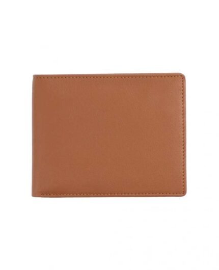 Golden Oak Leather Bifold Wallet – Premium Classic Card & Cash Holder (Handmade)