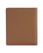 Camel Crown Leather Vertical Wallet – Elegant Slim Card & Cash Organizer (Handmade)