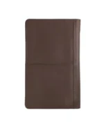 Mahogany Essence Leather Vertical Wallet – Classic Slim Cash & Card Organizer (Handmade)