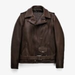 Pebbled Cowhide Classic Rider Motorcycle Jacket