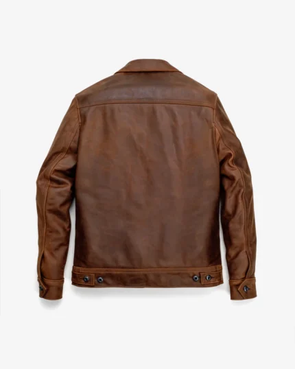 Heritage Lightweight Cowhide Trucker Jacket