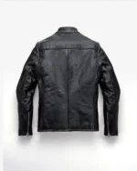 Tailored Cowhide Café Racer Leather Jacket