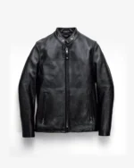 Tailored Cowhide Café Racer Leather Jacket