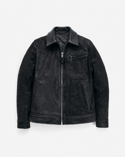 Classic Suede Steerhide Utility Jacket