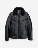 Rustic Cowhide Ranch Leather Jacket