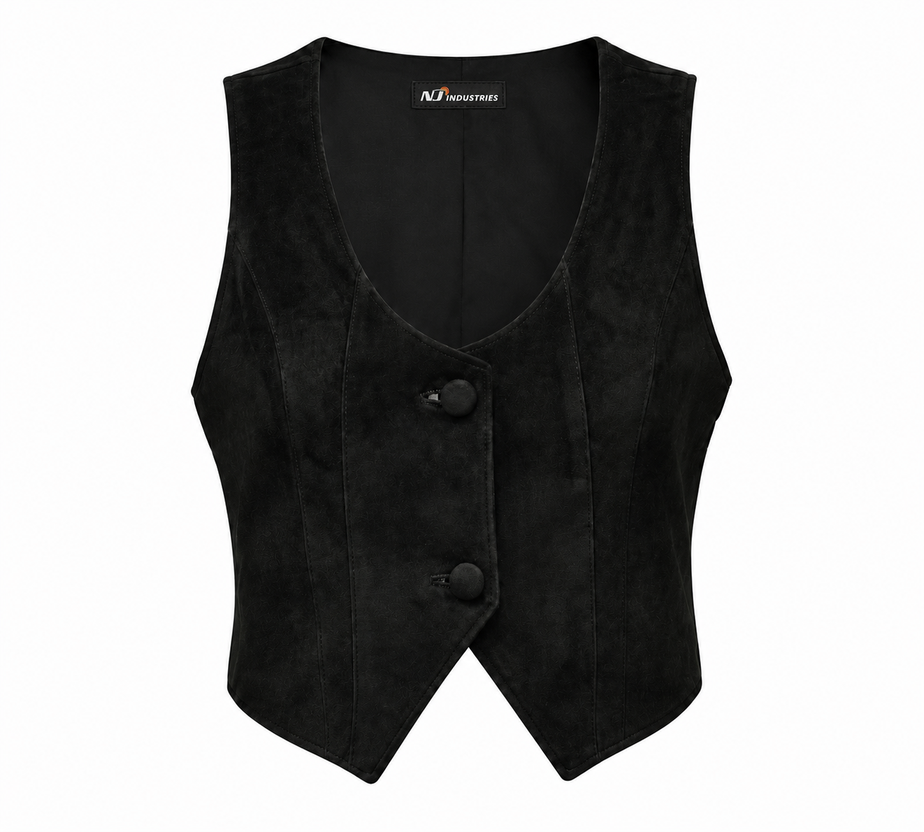 Midnight Maverick Leather Vest – Classic Western Button Front Vest Midnight Maverick Leather Vest – Classic Western Button Front Vest