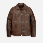 Golden Dusk Buffalo Leather Jacket