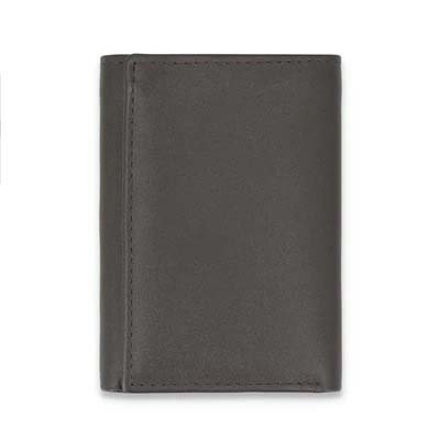 Urban Slate Leather Vertical Wallet – Compact Premium Card & Cash Holder (Handmade)