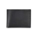 Shadow Luxe Leather Bifold Wallet – Refined Minimalist Card & Cash Holder (Handmade)