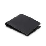 Shadow Luxe Leather Bifold Wallet – Refined Minimalist Card & Cash Holder (Handmade)