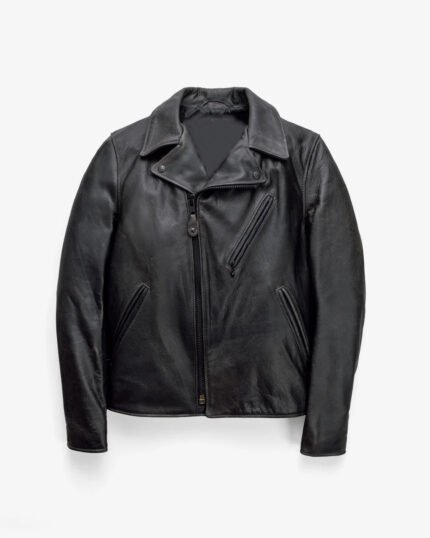 Heritage Pull-Up Cowhide Leather Jacket