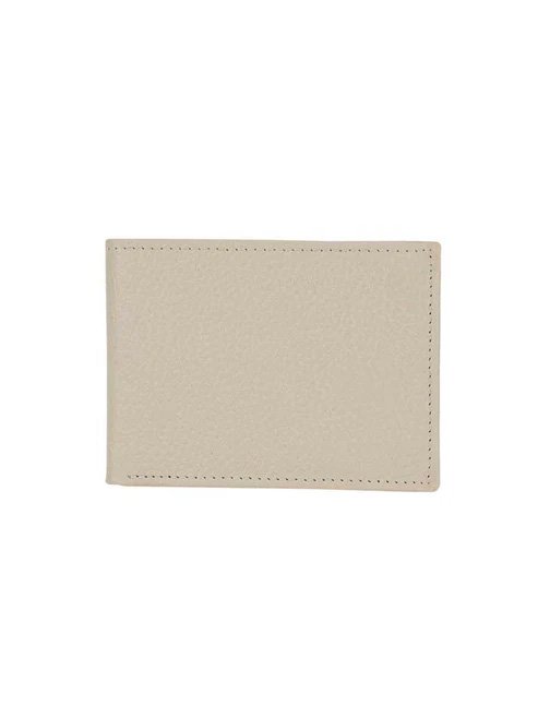 Ivory Essence Leather Bifold Wallet – Elegant Slim Card & Cash Holder (Handmade) Ivory Essence Leather Bifold Wallet – Elegant Slim Card & Cash Holder (Handmade)